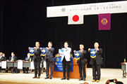 ガバナー公式訪問、4ゾーン合同例会（第1472回定例会）